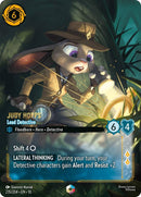 Image for Judy Hopps - Lead Detective (Enchanted) (235/204) (Whispers in the Well) - Disney Lorcana