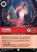 Image for Aladdin - Barreling Through (Epic) (216/204) (Whispers in the Well) - Disney Lorcana