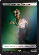 Image for Cordyceps Infected Token (2206) (Rainbow Foil) (2206) (Secret Lair Drop Series) - Magic: The Gathering