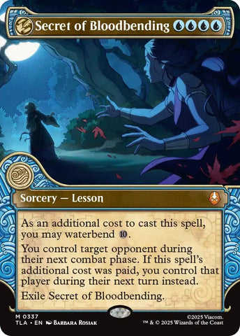Image for Secret of Bloodbending (Showcase) (337) (Avatar: The Last Airbender) - Magic: The Gathering