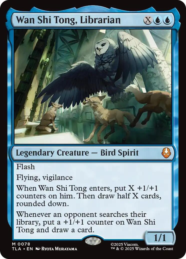 Image for Wan Shi Tong, Librarian (78) (Avatar: The Last Airbender) - Magic: The Gathering