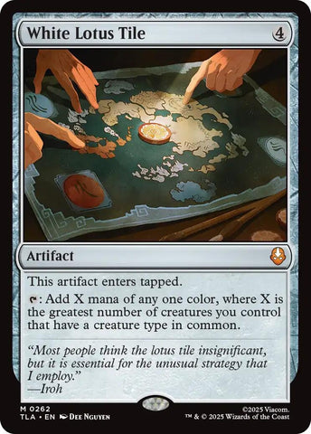 Image for White Lotus Tile (262) (Avatar: The Last Airbender) - Magic: The Gathering