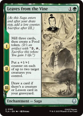 Image for Leaves from the Vine (185) (Avatar: The Last Airbender) - Magic: The Gathering
