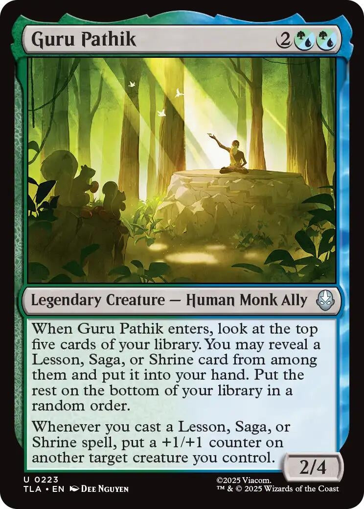 Image for Guru Pathik (223) (Avatar: The Last Airbender) - Magic: The Gathering