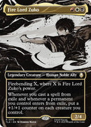 Image for Fire Lord Zuko (Borderless) (315) (Avatar: The Last Airbender) - Magic: The Gathering