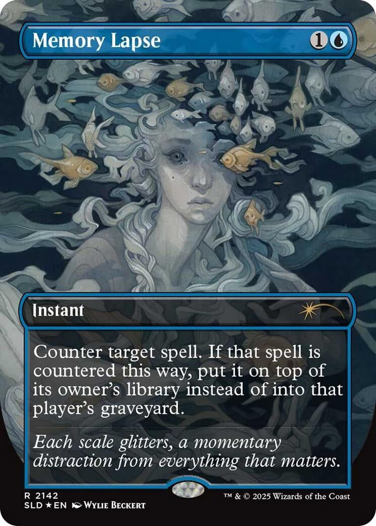 Image for Memory Lapse (2142) (Secret Lair Drop Series) - Magic: The Gathering