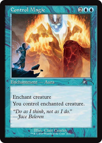 Image for Control Magic (Retro Frame) (2151) (Secret Lair Drop Series) - Magic: The Gathering