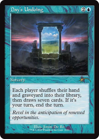 Image for Day's Undoing (Retro Frame) (2153) (Secret Lair Drop Series) - Magic: The Gathering