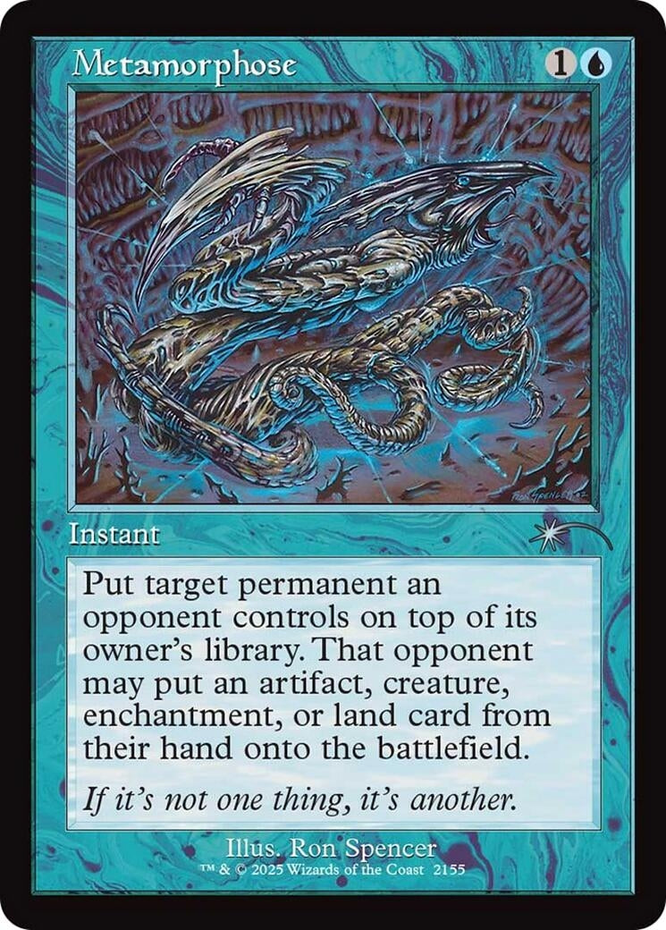 Image for Metamorphose (Retro Frame) (2155) (Secret Lair Drop Series) - Magic: The Gathering