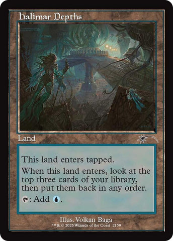 Image for Halimar Depths (Retro Frame) (2159) (Secret Lair Drop Series) - Magic: The Gathering