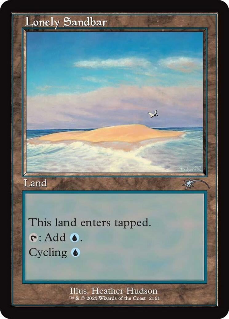 Image for Lonely Sandbar (Retro Frame) (2161) (Secret Lair Drop Series) - Magic: The Gathering
