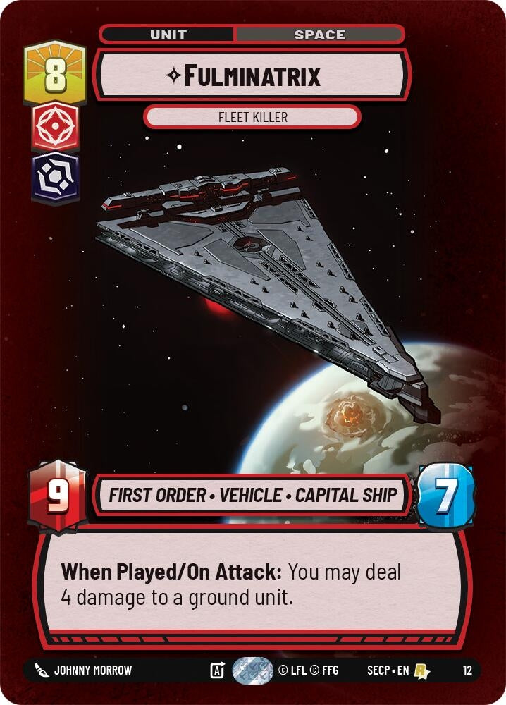 Image for Fulminatrix - Fleet Killer - Star Wars: Unlimited