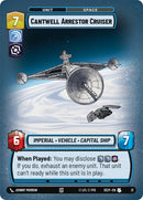 Image for Cantwell Arrestor Cruiser (Foil) - Star Wars: Unlimited