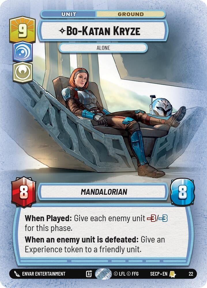 Image for Bo-Katan Kryze - Alone (Foil) - Star Wars: Unlimited