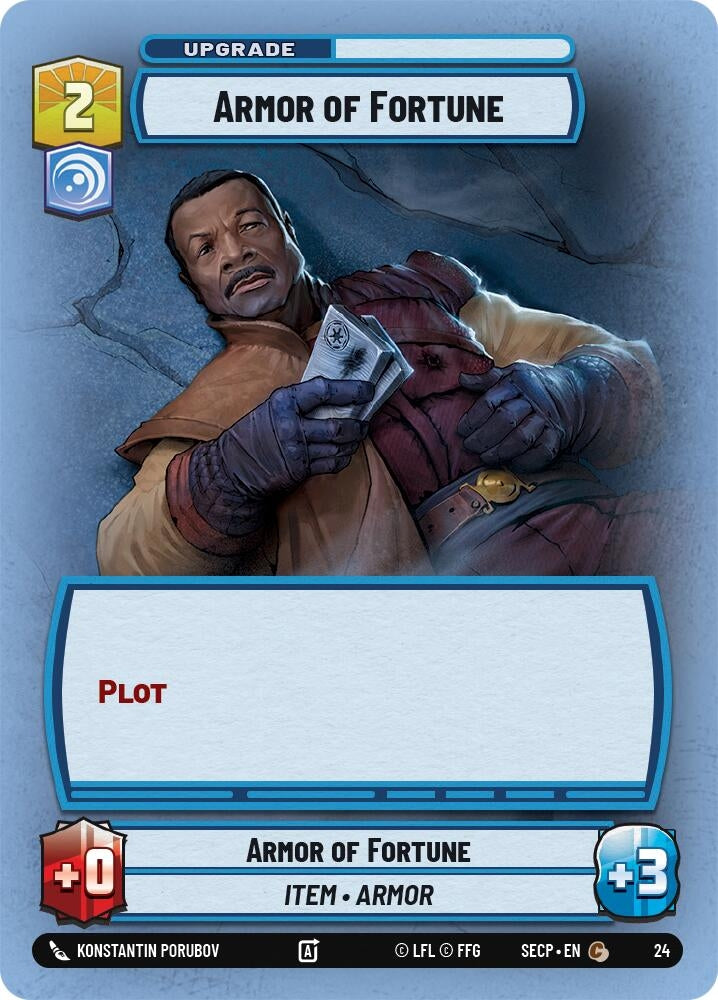 Image for Armor of Fortune (Foil) - Star Wars: Unlimited