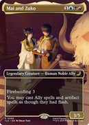 Image for Mai and Zuko (Borderless) (68) (Avatar: The Last Airbender: Eternal-Legal) - Magic: The Gathering
