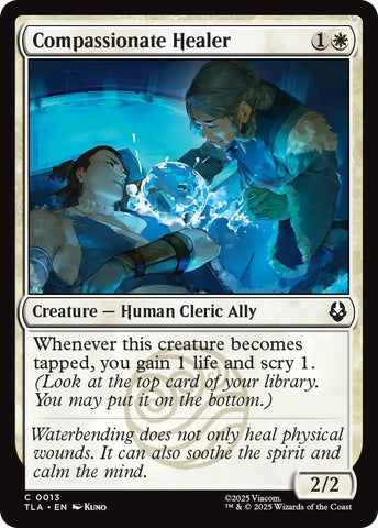 Image for Compassionate Healer (13) (Avatar: The Last Airbender) - Magic: The Gathering