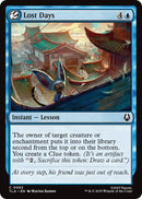 Image for Lost Days (62) (Avatar: The Last Airbender) - Magic: The Gathering