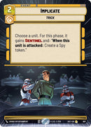 Image for Implicate (Hyperspace Foil) (987) (Secrets of Power) - Star Wars: Unlimited