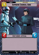 Image for Supreme Council Aide (Hyperspace Foil) (993) (Secrets of Power) - Star Wars: Unlimited