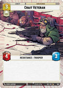 Image for Crait Veteran (Hyperspace Foil) (1007) (Secrets of Power) - Star Wars: Unlimited