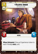 Image for Maarva Andor - We've Been Sleeping (Hyperspace Foil) (1008) (Secrets of Power) - Star Wars: Unlimited