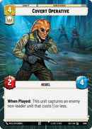 Image for Covert Operative (Hyperspace Foil) (1009) (Secrets of Power) - Star Wars: Unlimited