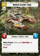 Image for Remote Escort Tank (Hyperspace Foil) (1011) (Secrets of Power) - Star Wars: Unlimited