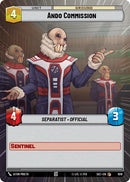 Image for Ando Commission (Hyperspace Foil) (1018) (Secrets of Power) - Star Wars: Unlimited