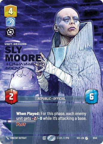Image for Sly Moore - Witness to Power (Prestige) (1045) (Secrets of Power) - Star Wars: Unlimited
