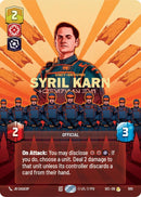 Image for Syril Karn - Where Is He? (Prestige) (1051) (Secrets of Power) - Star Wars: Unlimited
