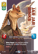 Image for Jar Jar Binks - Mesa Propose (Prestige) (1057) (Secrets of Power) - Star Wars: Unlimited