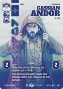 Image for Cassian Andor - Lay Low (Prestige) (1060) (Secrets of Power) - Star Wars: Unlimited