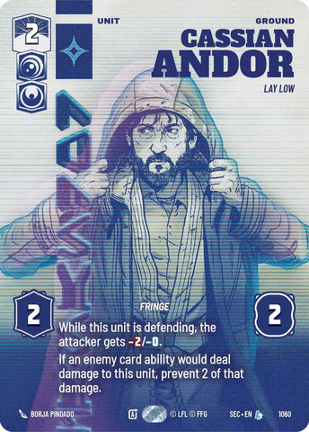 Image for Cassian Andor - Lay Low (Prestige) (1060) (Secrets of Power) - Star Wars: Unlimited
