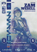 Image for Zam Wesell - Inconspicuous Assassin (Prestige) (1069) (Secrets of Power) - Star Wars: Unlimited