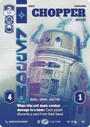 Image for Chopper - War Hero (Prestige Foil) (1104) (Secrets of Power) - Star Wars: Unlimited