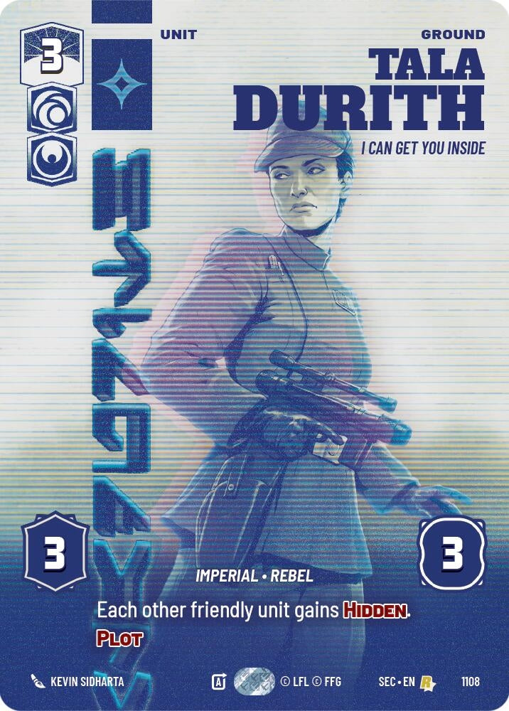 Image for Tala Durith - I Can Get You Inside (Prestige Foil) (1108) (Secrets of Power) - Star Wars: Unlimited