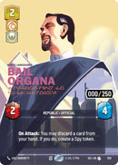 Image for Bail Organa - Responding to Catastrophe (Serialized) (1129) (Secrets of Power) - Star Wars: Unlimited