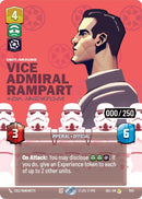 Image for Vice Admiral Rampart - On Schedule (Serialized) (1133) (Secrets of Power) - Star Wars: Unlimited