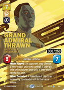 Image for Grand Admiral Thrawn - Grand Schemer (Serialized) (1140) (Secrets of Power) - Star Wars: Unlimited
