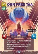 Image for Orn Free Taa - Political Power Broker (Serialized) (1144) (Secrets of Power) - Star Wars: Unlimited