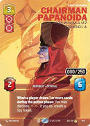 Image for Chairman Papanoida - Undaunted Diplomat (Serialized) (1145) (Secrets of Power) - Star Wars: Unlimited