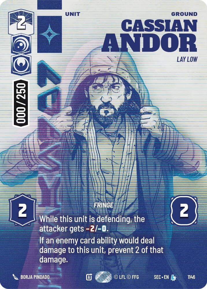 Image for Cassian Andor - Lay Low (Serialized) (1146) (Secrets of Power) - Star Wars: Unlimited