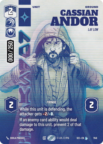 Image for Cassian Andor - Lay Low (Serialized) (1146) (Secrets of Power) - Star Wars: Unlimited