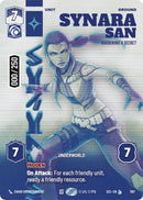 Image for Synara San - Harboring a Secret (Serialized) (1167) (Secrets of Power) - Star Wars: Unlimited