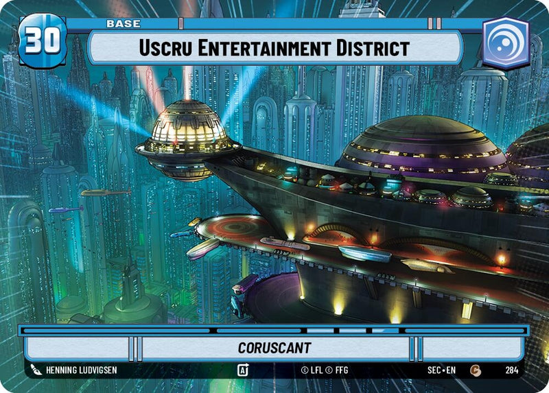 Image for Uscru Entertainment District // Experience (Hyperspace) (284 // T04/T04) (Secrets of Power) - Star Wars: Unlimited