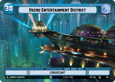 Image for Uscru Entertainment District // Experience (Hyperspace) (284 // T04/T04) (Secrets of Power) - Star Wars: Unlimited