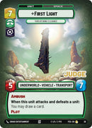 Image for First Light - Threatening Elegance (26) - Star Wars: Unlimited