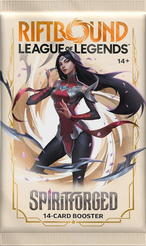 Image for Spiritforged - Booster Pack - Riftbound: League of Legends Trading Card Game