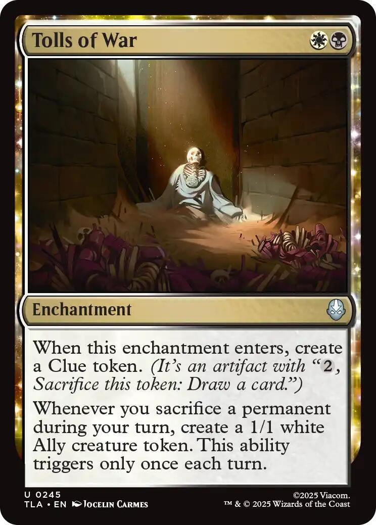 Image for Tolls of War (245) (Avatar: The Last Airbender) - Magic: The Gathering